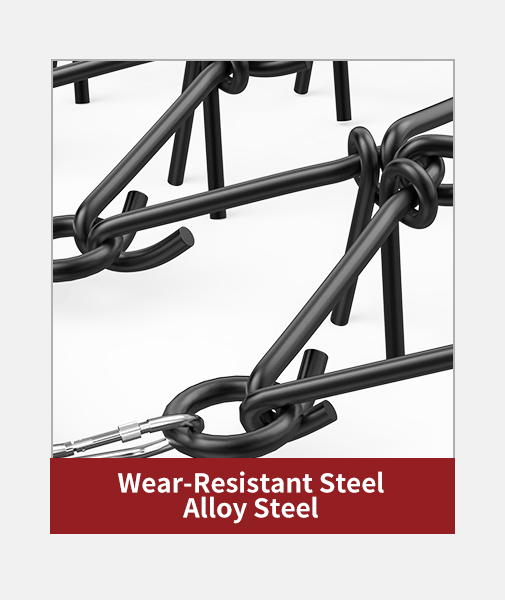 Durable Alloy Steel Construction