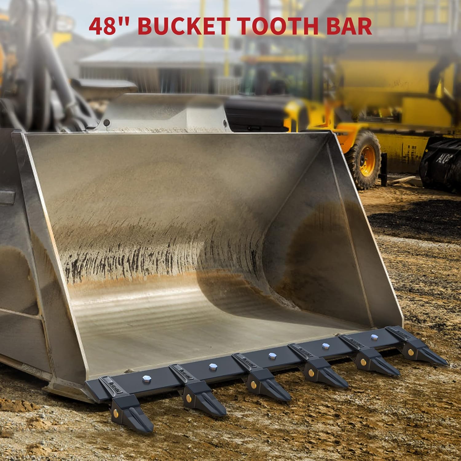 48-Inch Bucket Tooth Bar