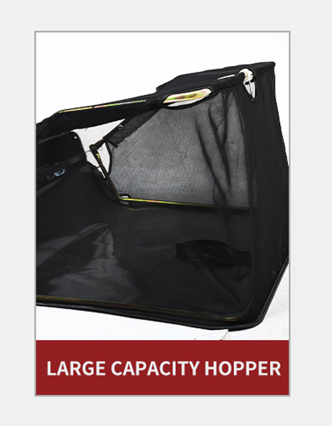 Large Hopper Capacity
