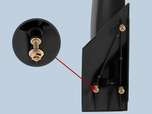 Aluminum studs Triangle Base