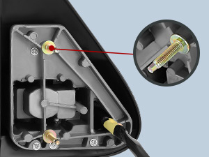 Aluminum Studs Triangle Base