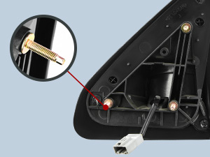 Aluminum studs Triangle Base