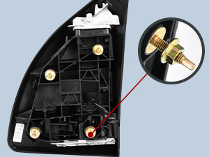 Aluminum Studs Triangle Base