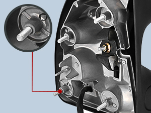Aluminum studs Triangle Base