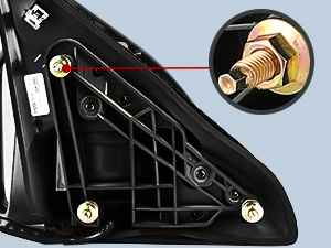 Aluminum studs Triangle Base