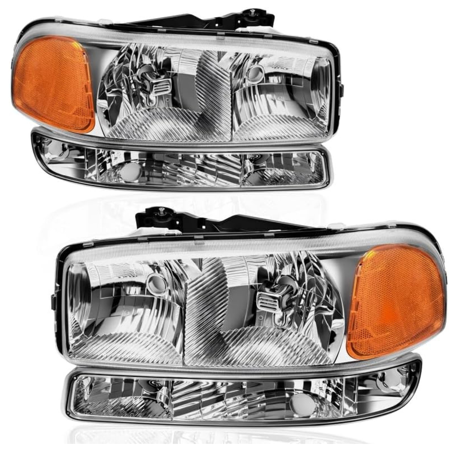YITAMOTOR® 1999-2007 GMC Sierra / 2000-2006 GMC Yukon Signal Headlamp Headlight Assembly