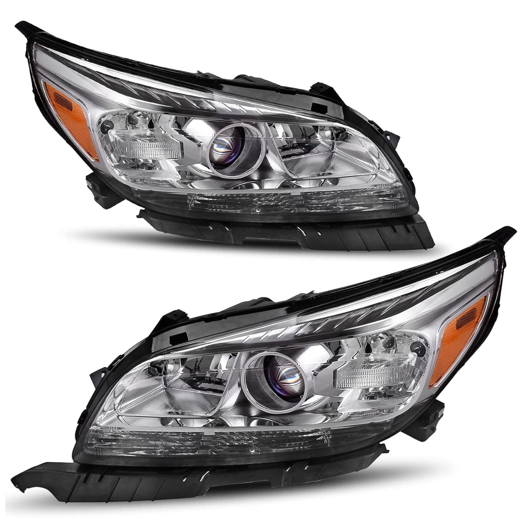 YITAMOTOR® 2013-2015 Chevy Malibu Headlight Assembly Projector Headlamp Left+Right-image-OE-HA0101W142