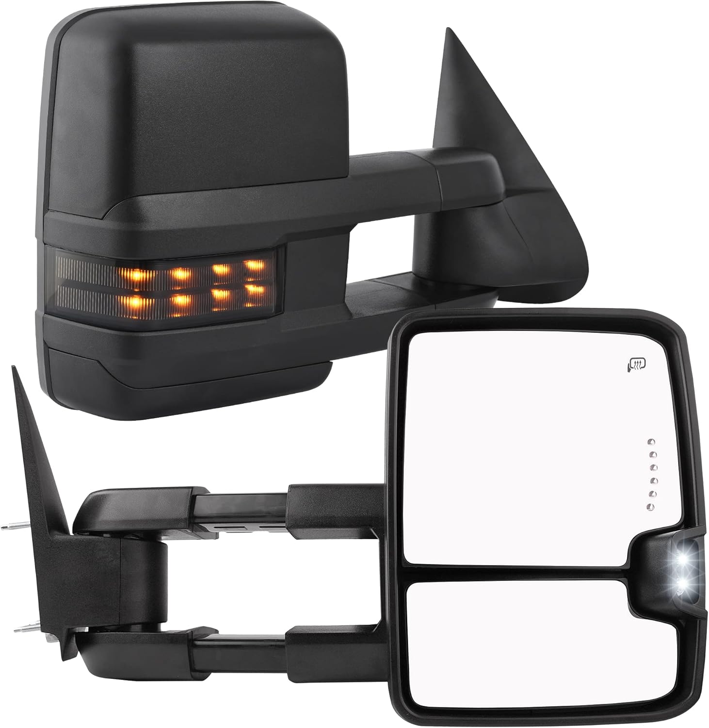 YITAMOTOR® Towing Mirrors For 03-06 Chevy Silverado Tahoe Suburban Avalanche GMC Sierra Yukon