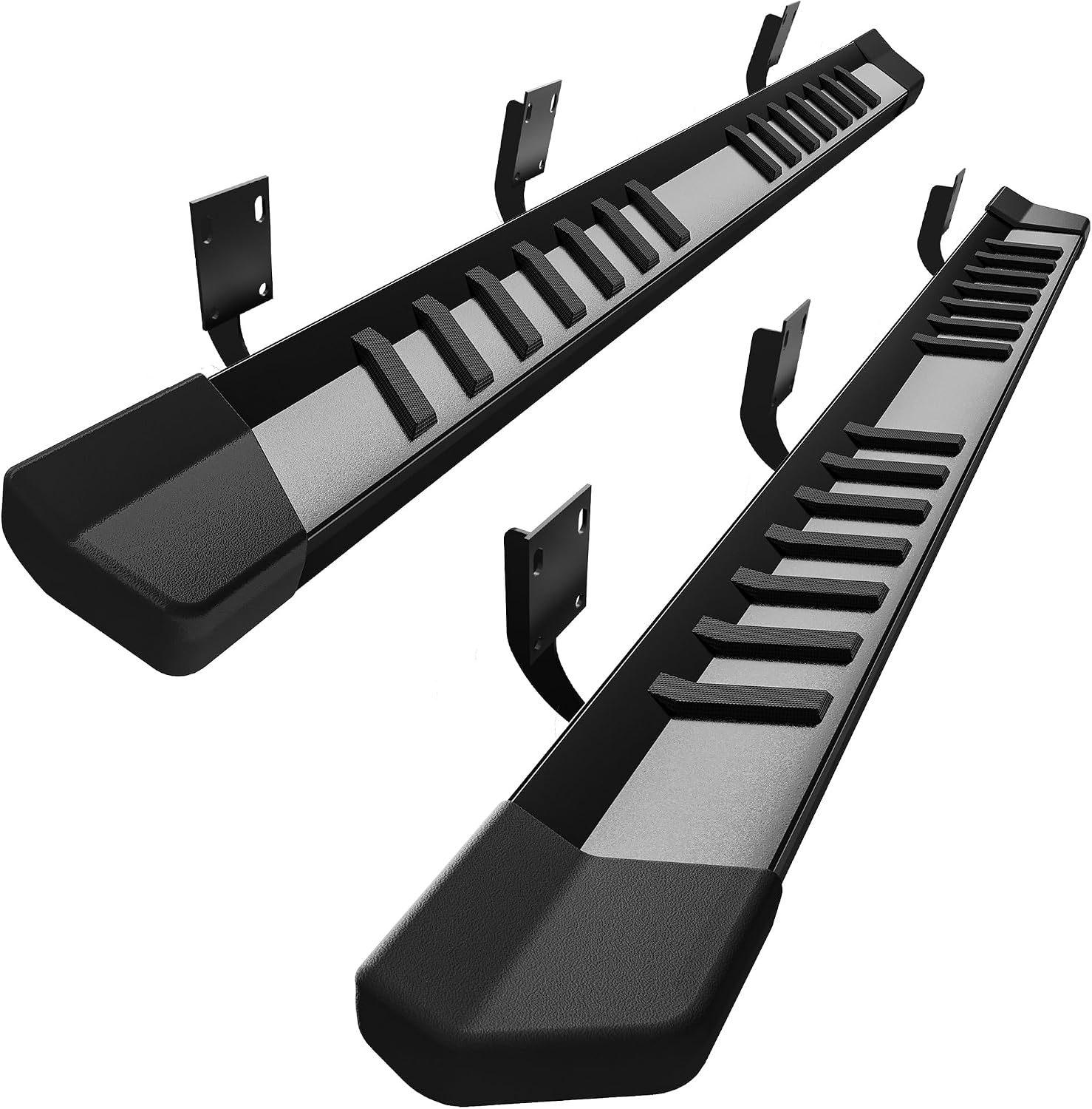 YITAMOTOR 6" Running Boards for 1999-2016 Ford F-250 F-350 Super Duty Crew Cab, Textured Black Side Steps Nerf Bars