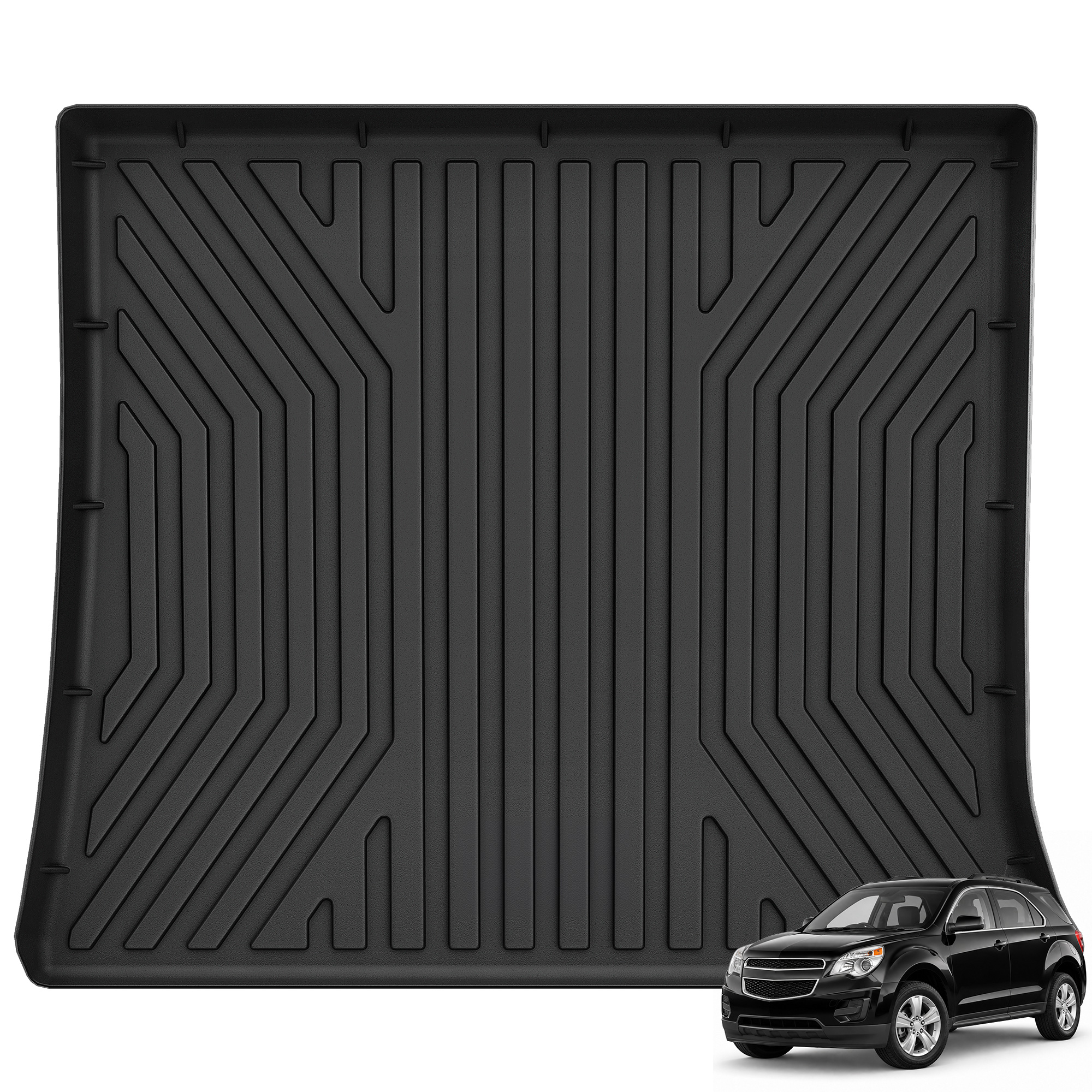 OEDRO Cargo Liner for 2010-2017 Chevrolet Equinox/GMC Terrain, All-Weather Custom Fit Trunk Cargo Mat