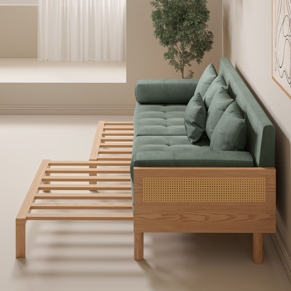 modern futon sofa