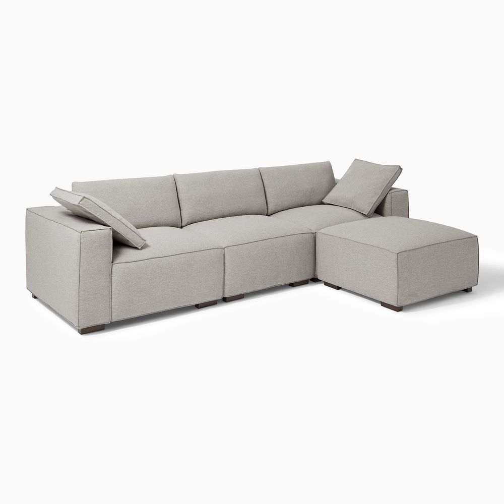 sectional sofa with ottaman