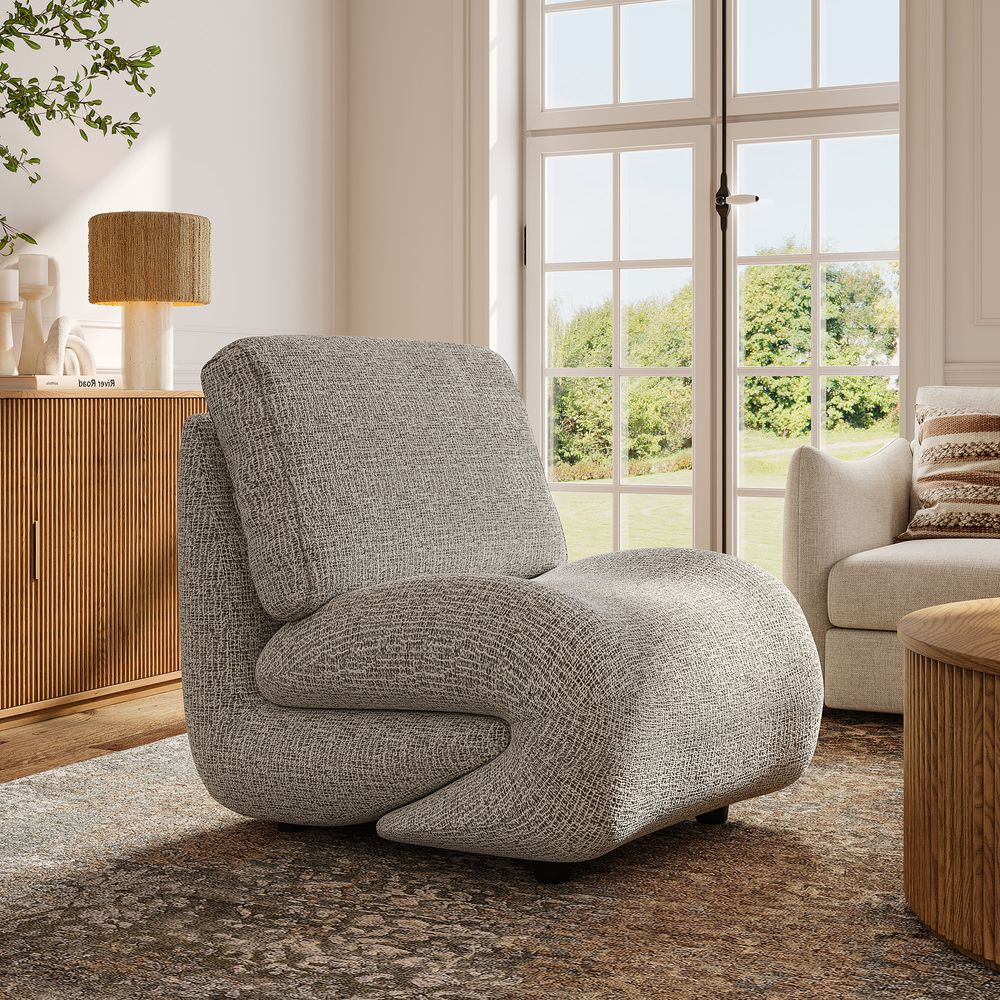 full back accent chair