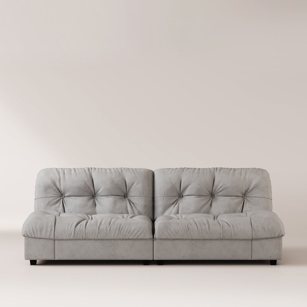 gray loveseat sleeper sofa bed