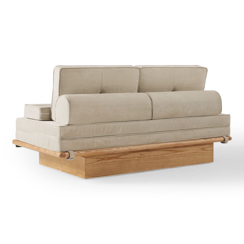 ash wood frame sofa