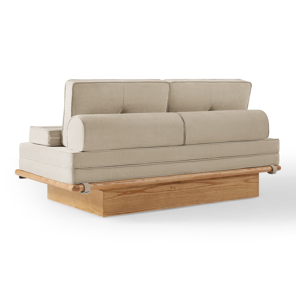 ash wood frame sofa