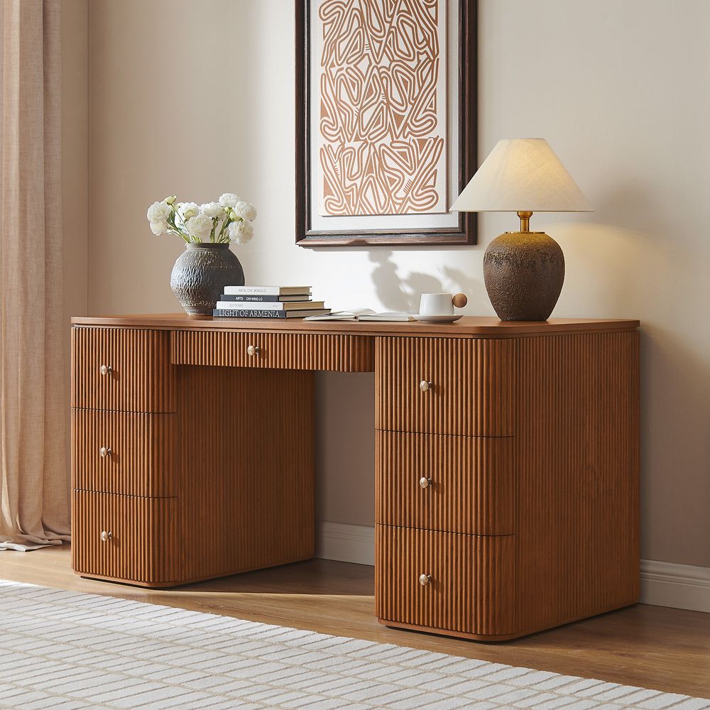 mid-century modern desk