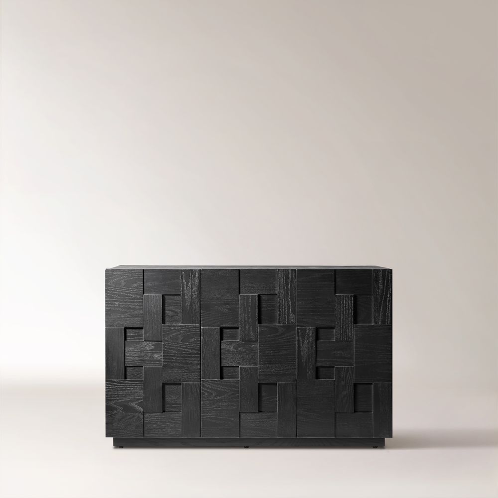 black unique sideboard