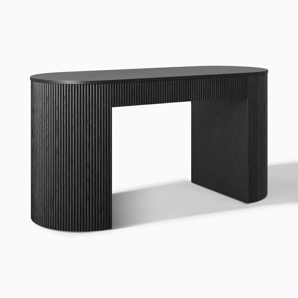 oval shape office desk