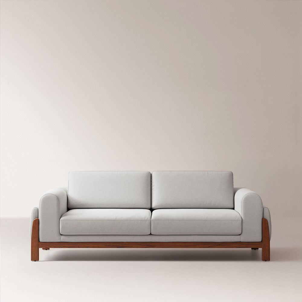 gray loveseaqt sofa