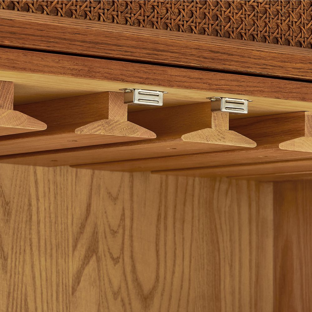 Bar Cabinet with Drop-down Door