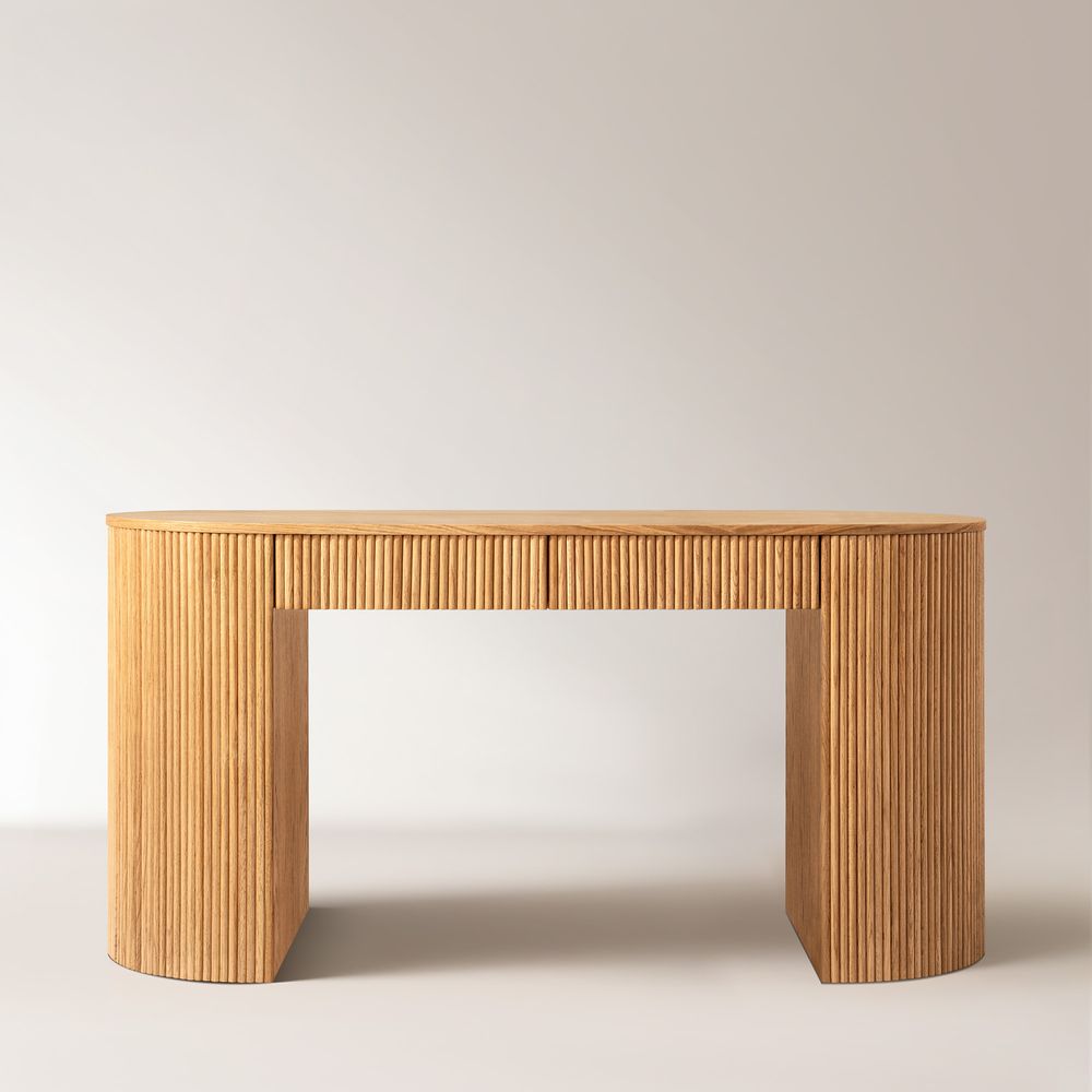 office desk with storage