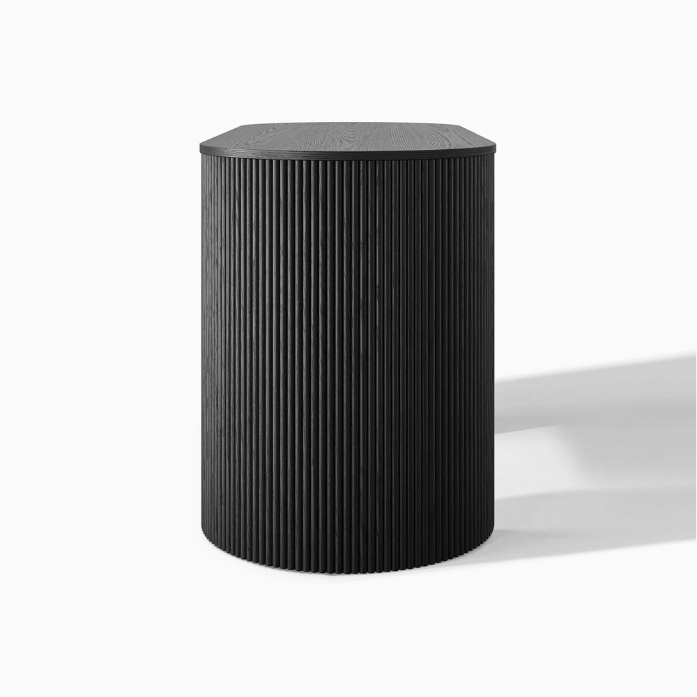 Drawer open state of office desk