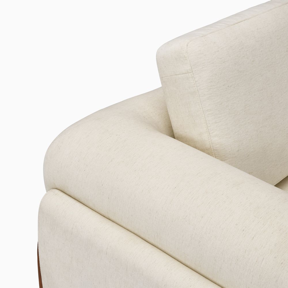 sofa with lofted legs