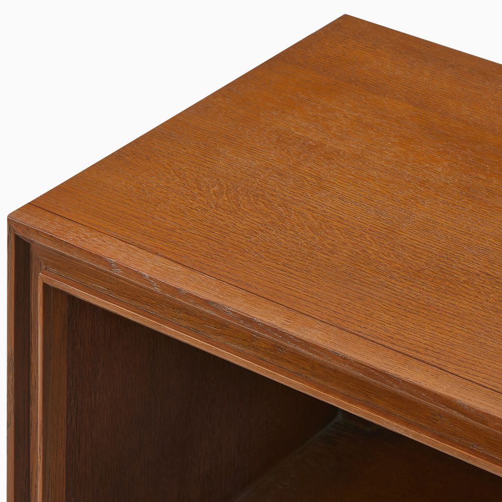 file cabinet with 2 opened shleves