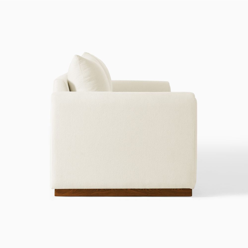 side view of modern loveseast