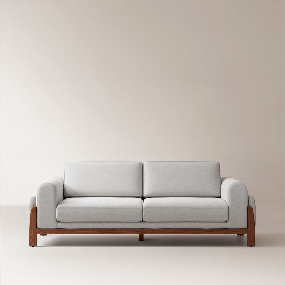 gray loveseaqt sofa