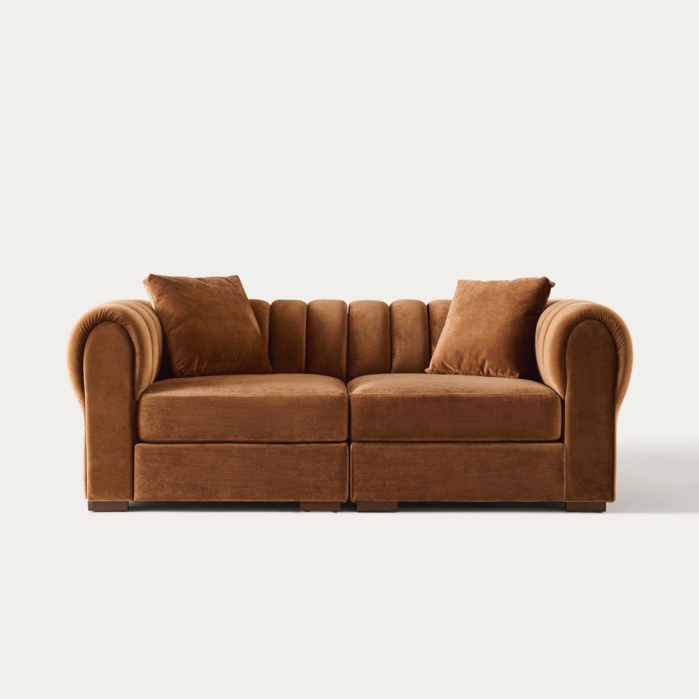 velvet loveseat sofa