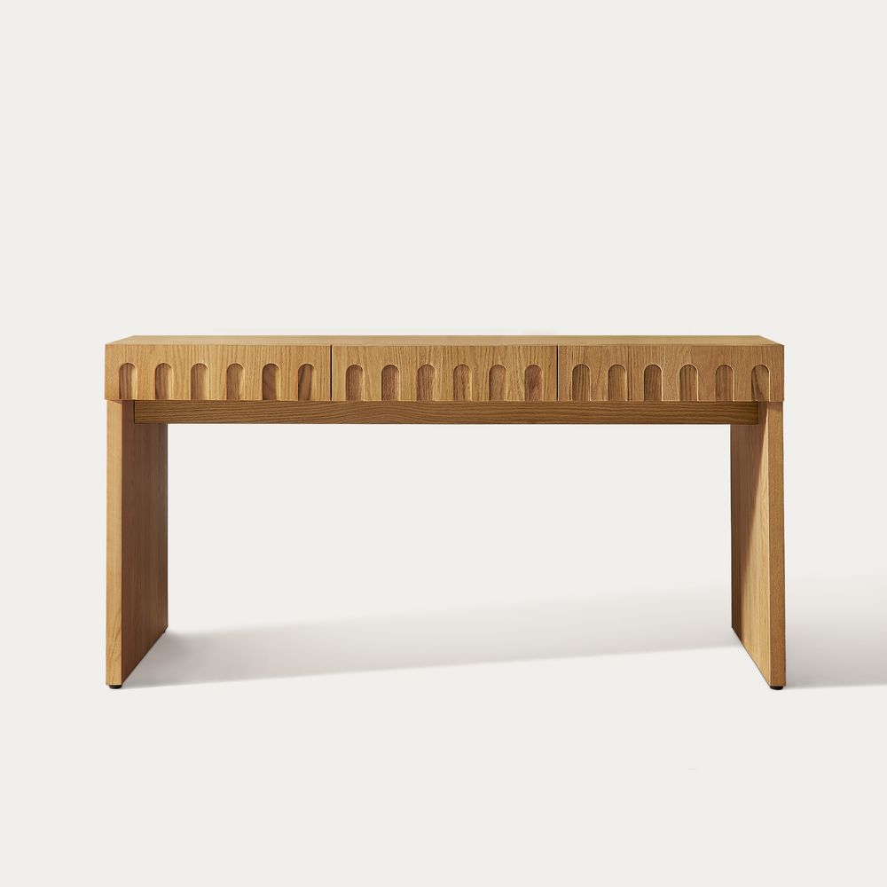 60 inch Natural home office desk