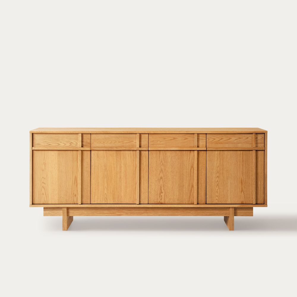 Ash Wood Sideboard