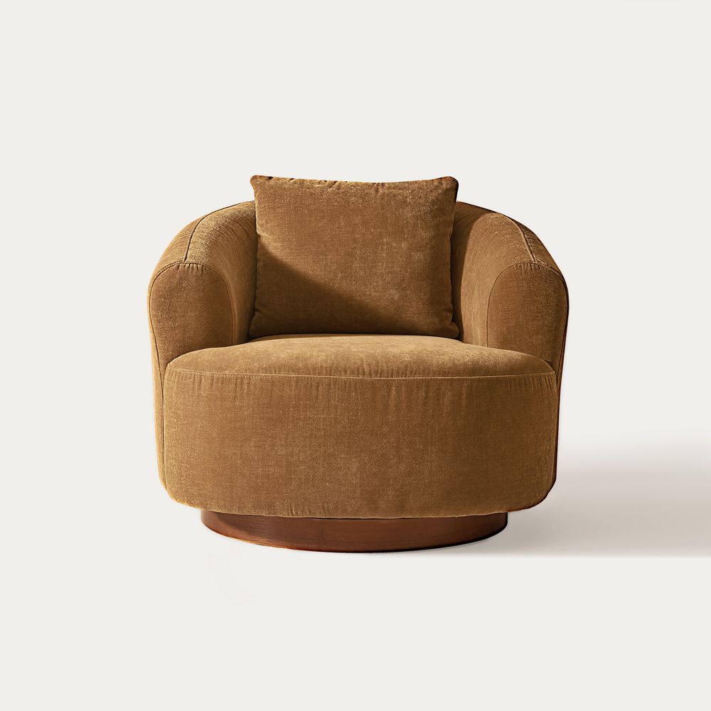 modern swivel accent chair