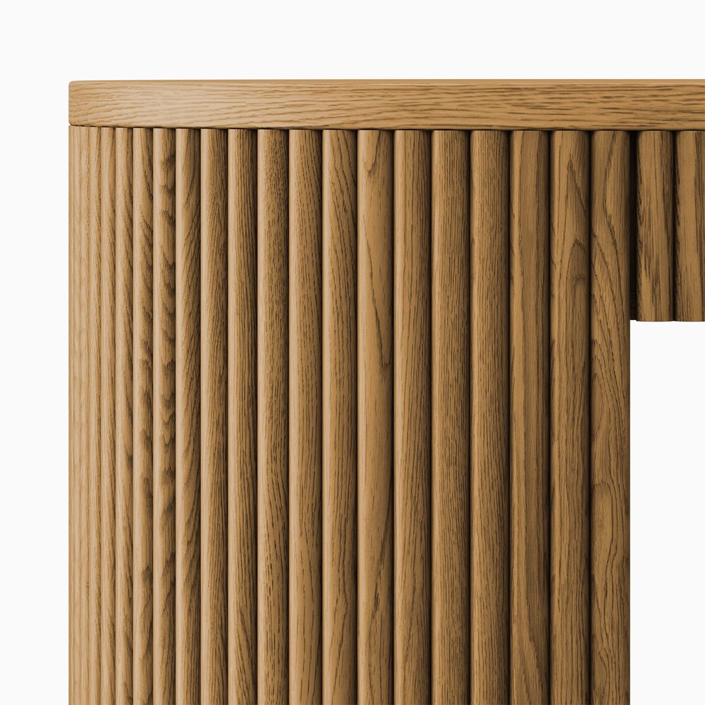 61 inch walnut office desk