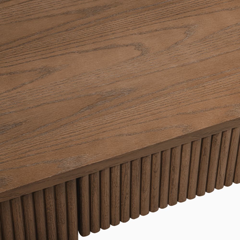 side view of writing desk