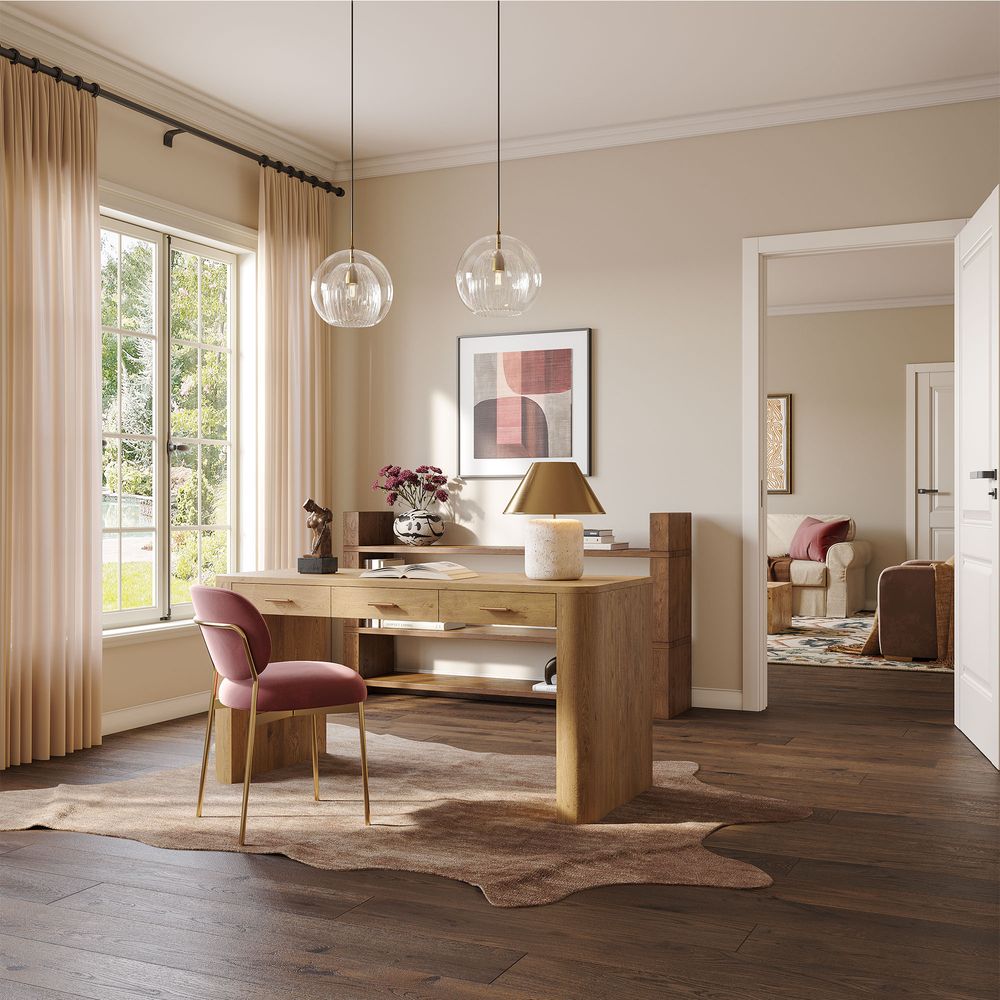 desk for study and bedroom