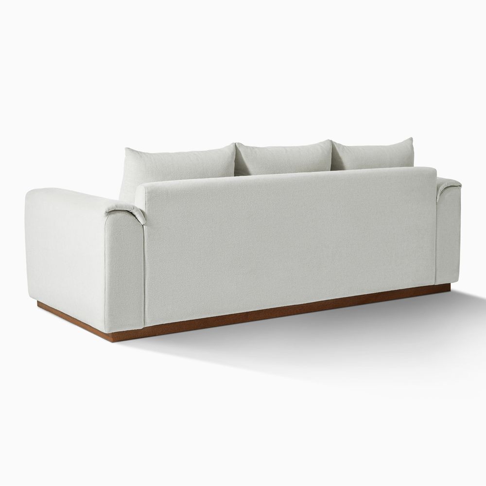 back view of loveseat