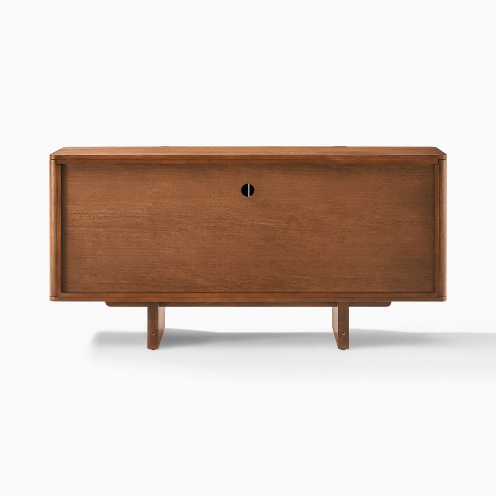 Walnut Wood Sideboard with Gille