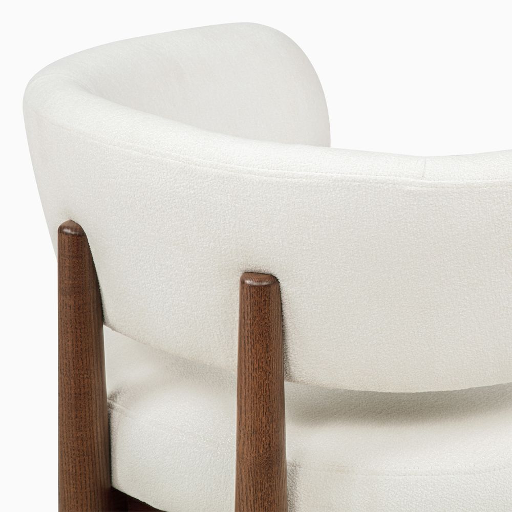 solid ash wood dining chairs set with upholstered