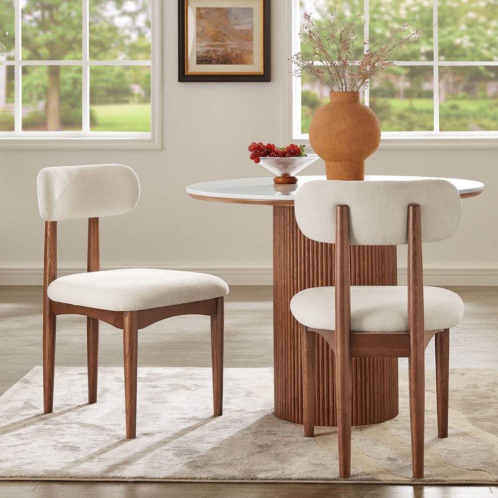 ash wood dining chair set of 2 for dining room