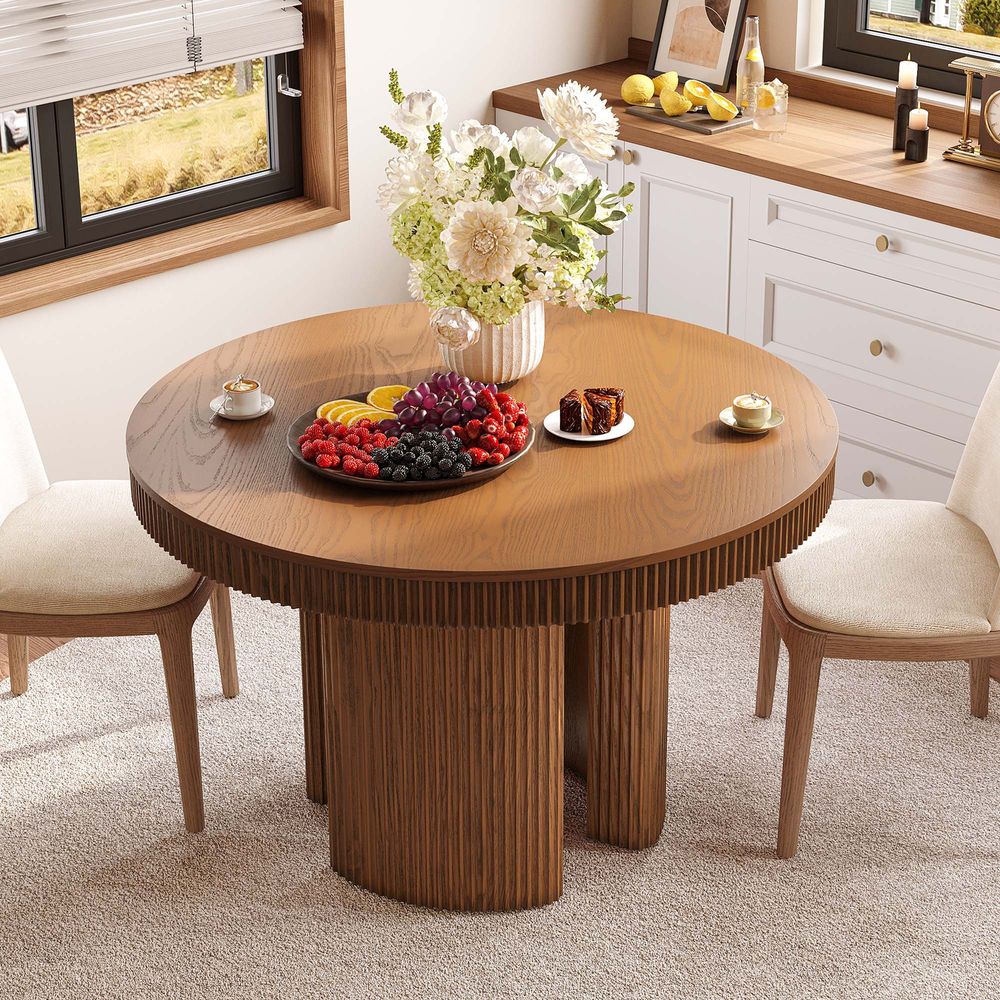 48 inch  Oak Dining Table