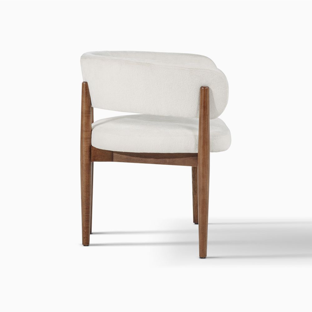 dining chairs set with ash wood frame