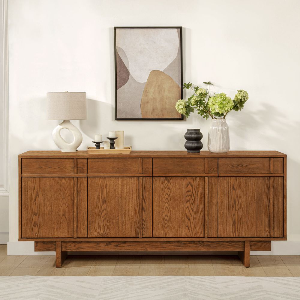 Oak Wood buffet cabinet sideboard for Dining Room