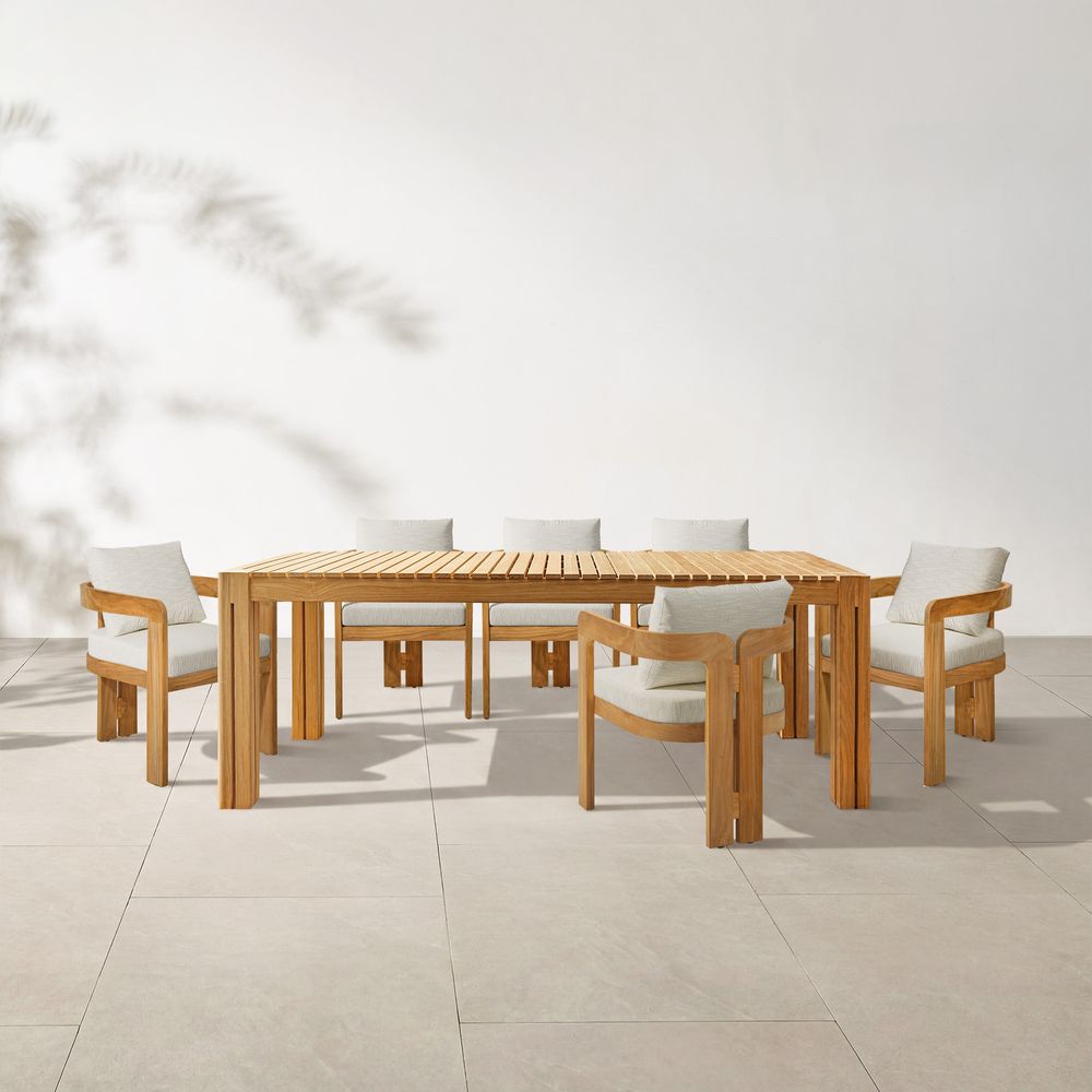  teak dining set