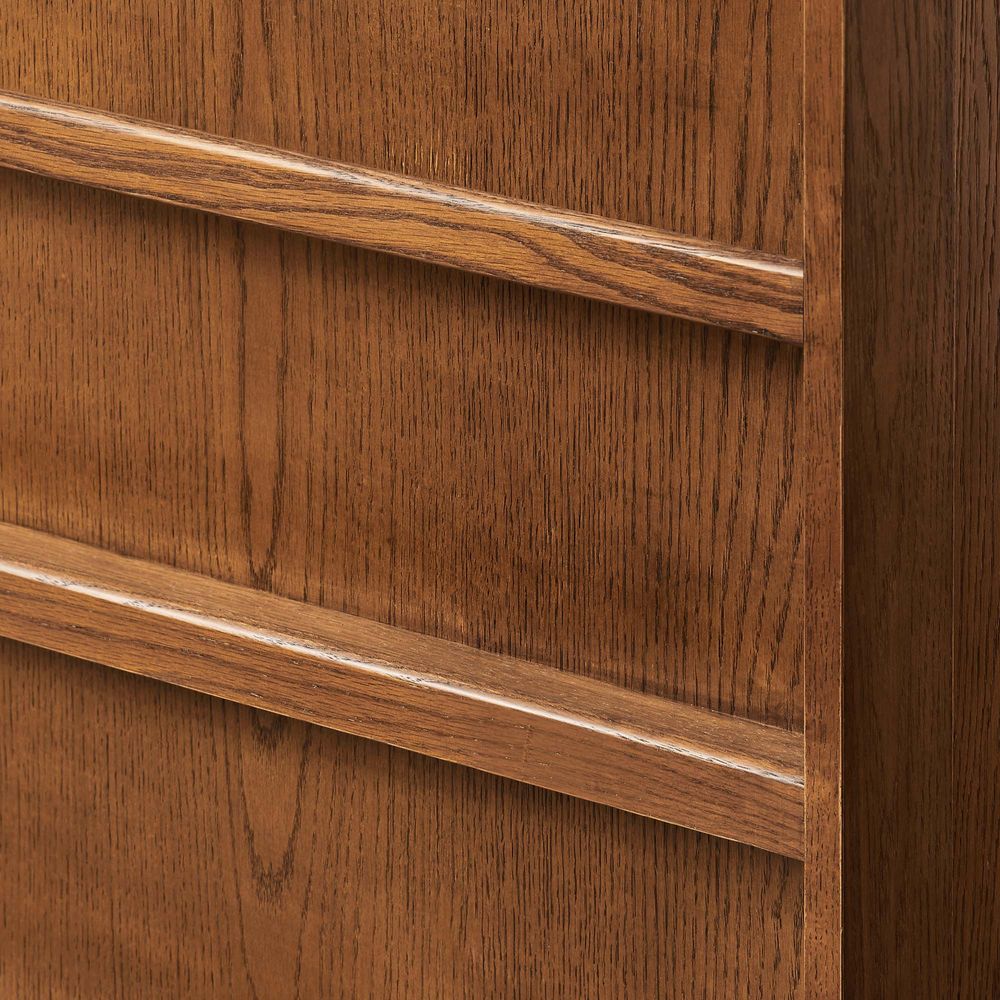Storage Shelves on the 70 inch  kitchen Island Perfect for Organizing Kitchen Essentials