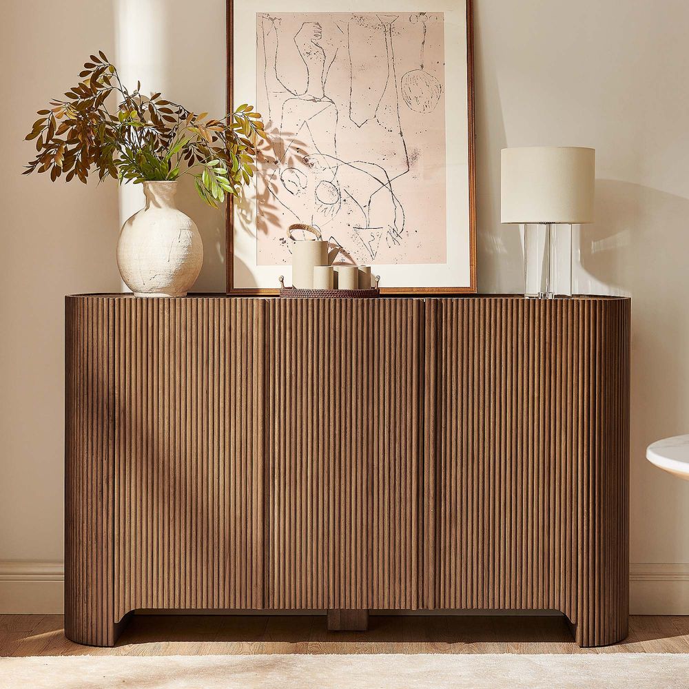 kitchen walnut sideboard cabinet