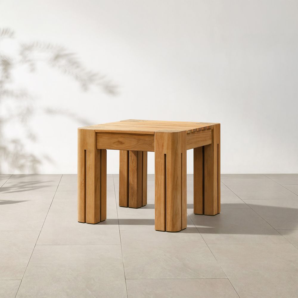 Outdoor Teak Side Table
