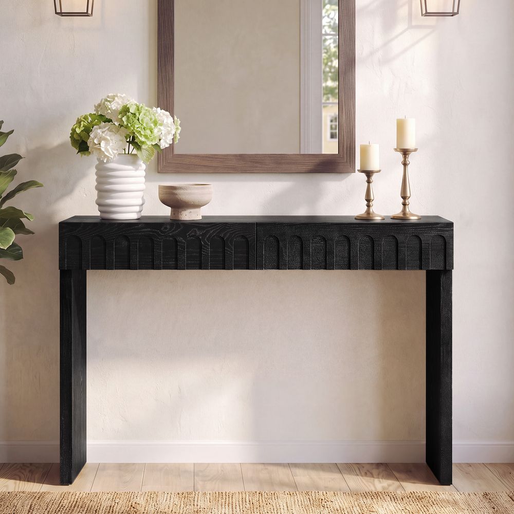 Console Table in Living Room